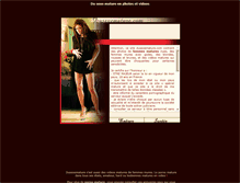 Tablet Screenshot of dusexemature.com